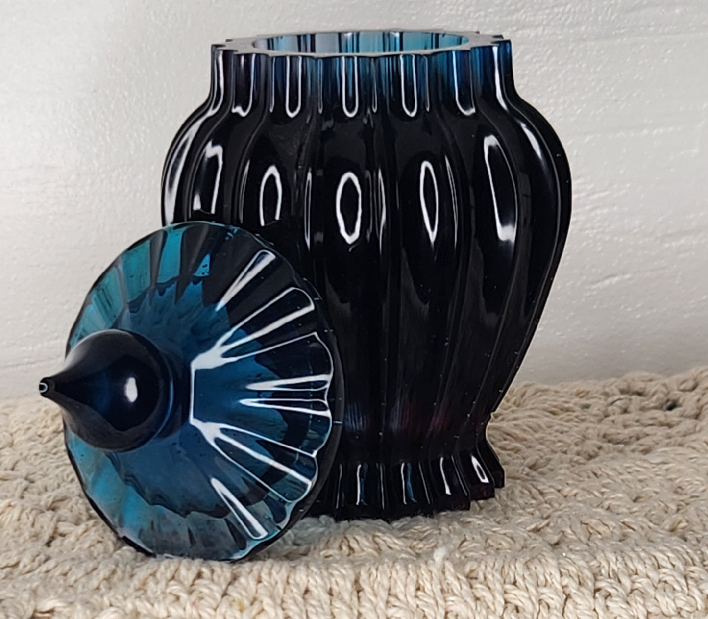 Blue Lantern Jar