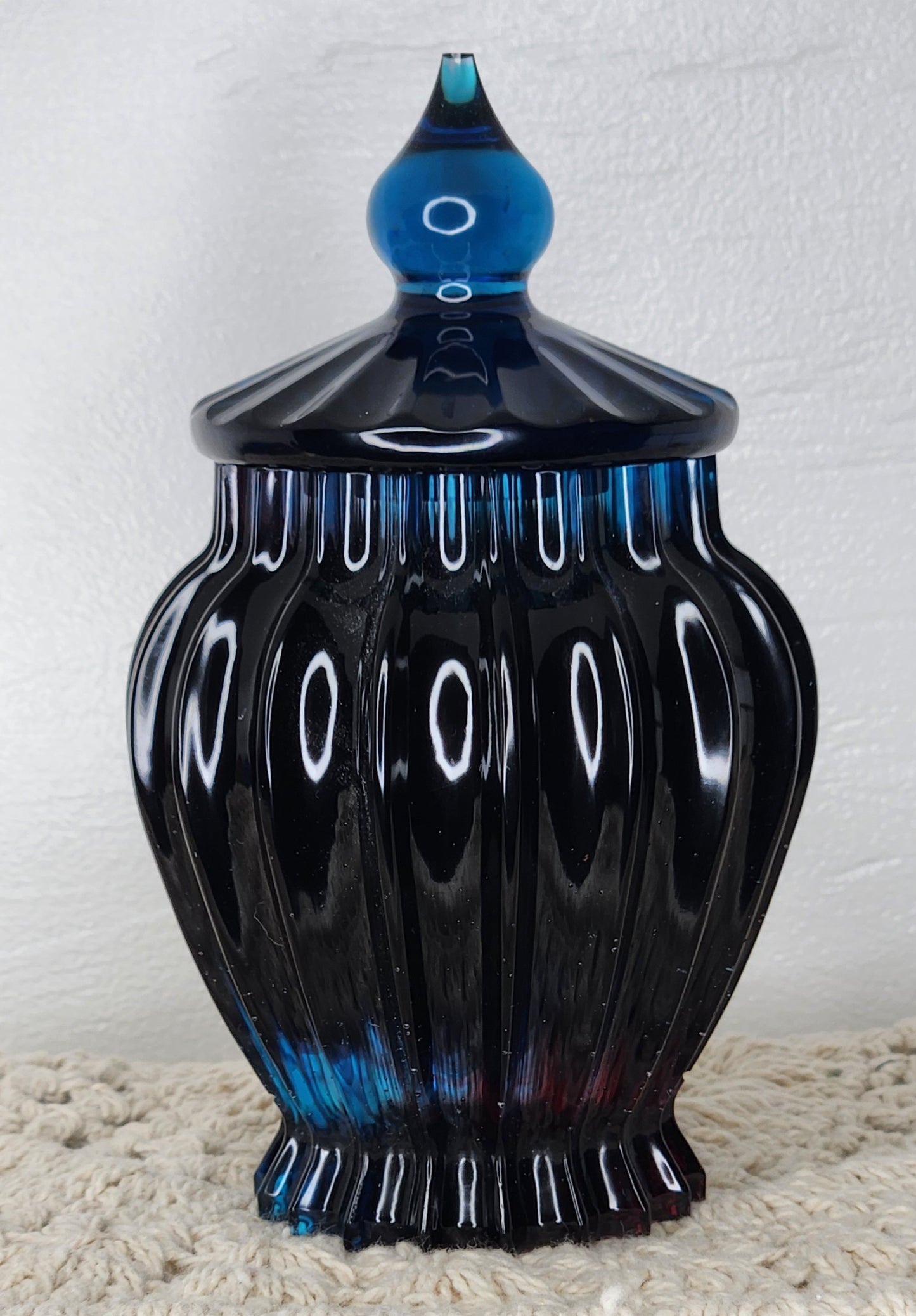 Blue Lantern Jar