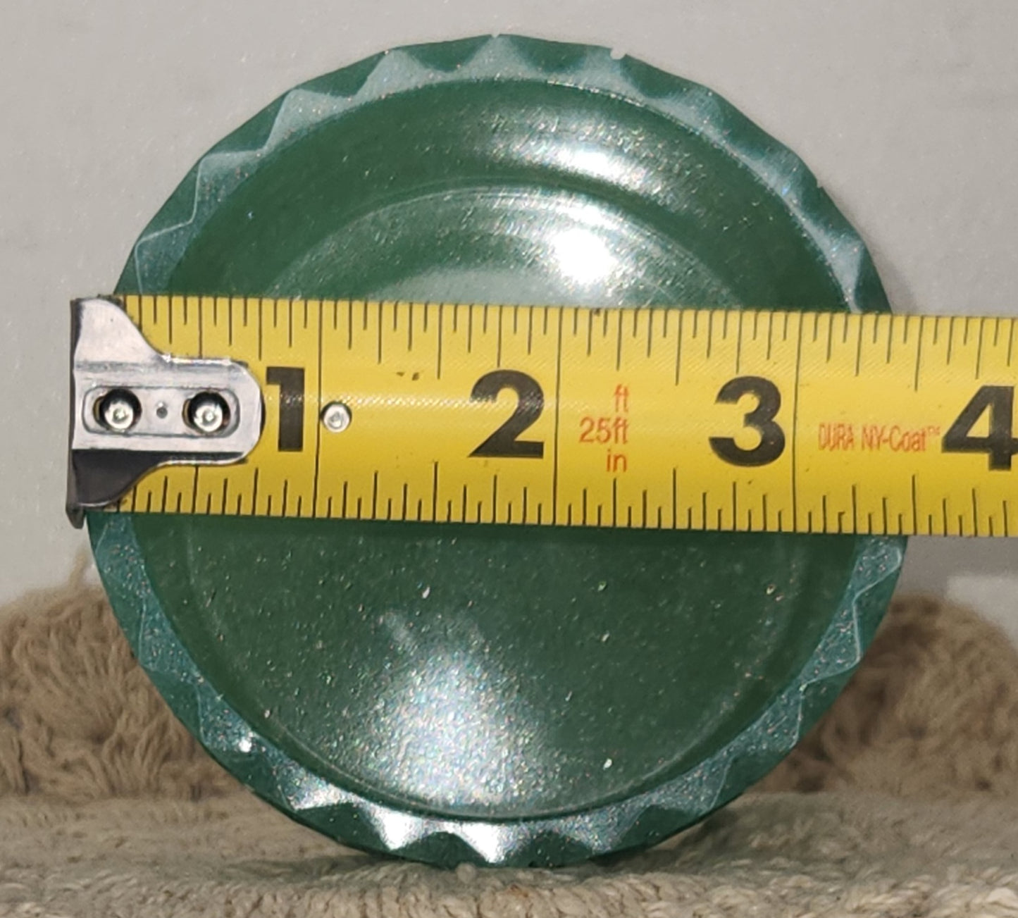 Teal Resin Bowl