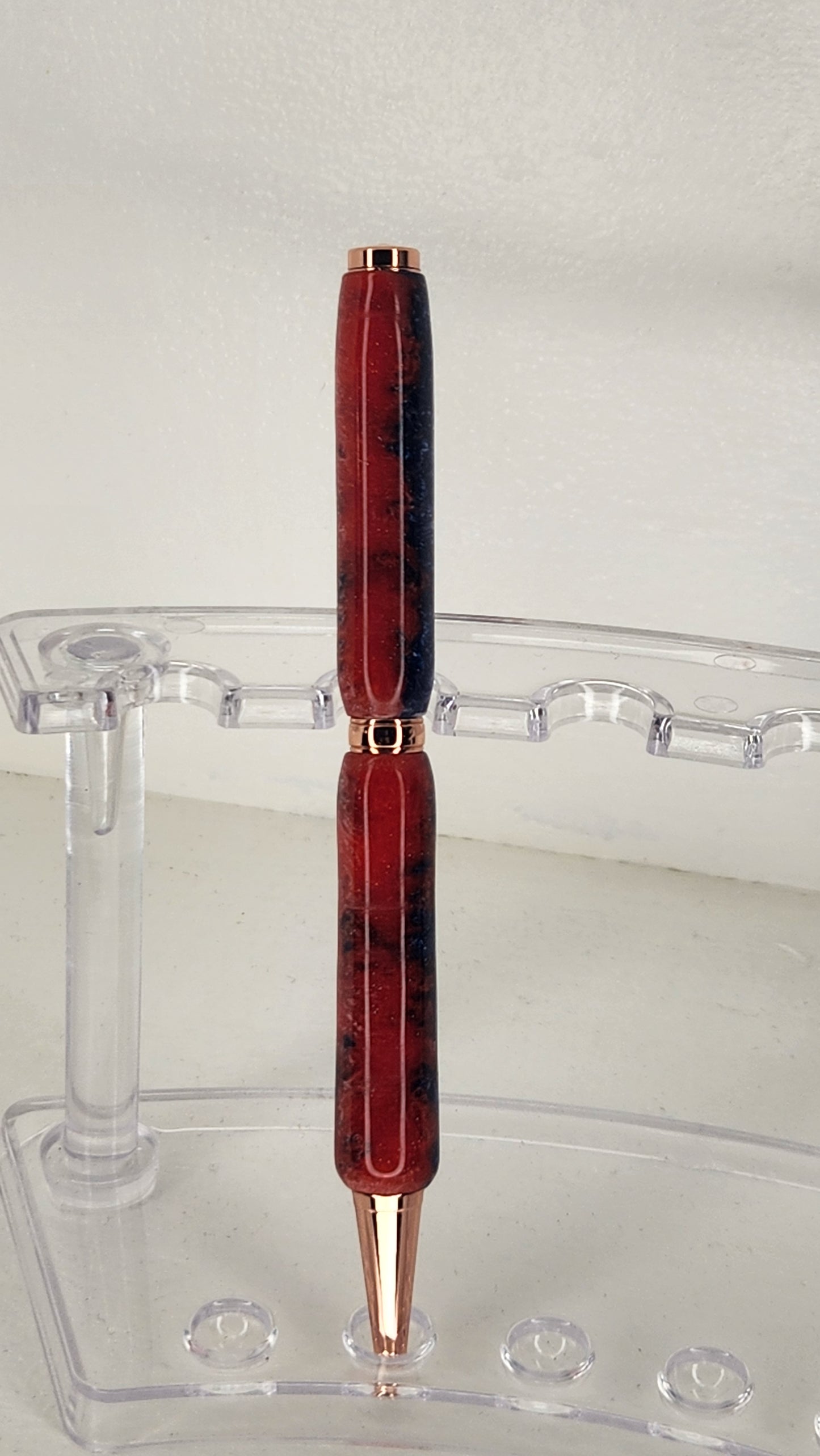 Red, White and Blue Resin Pen