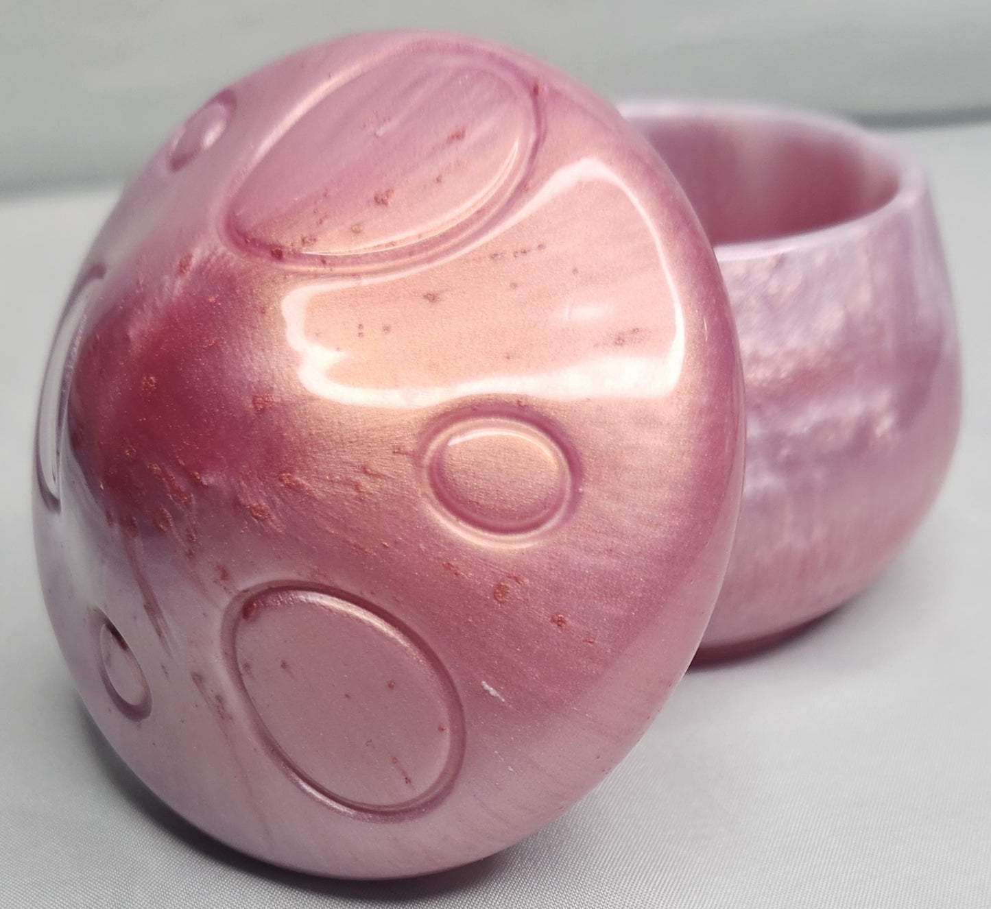 Rose Gold Mushroom Jar