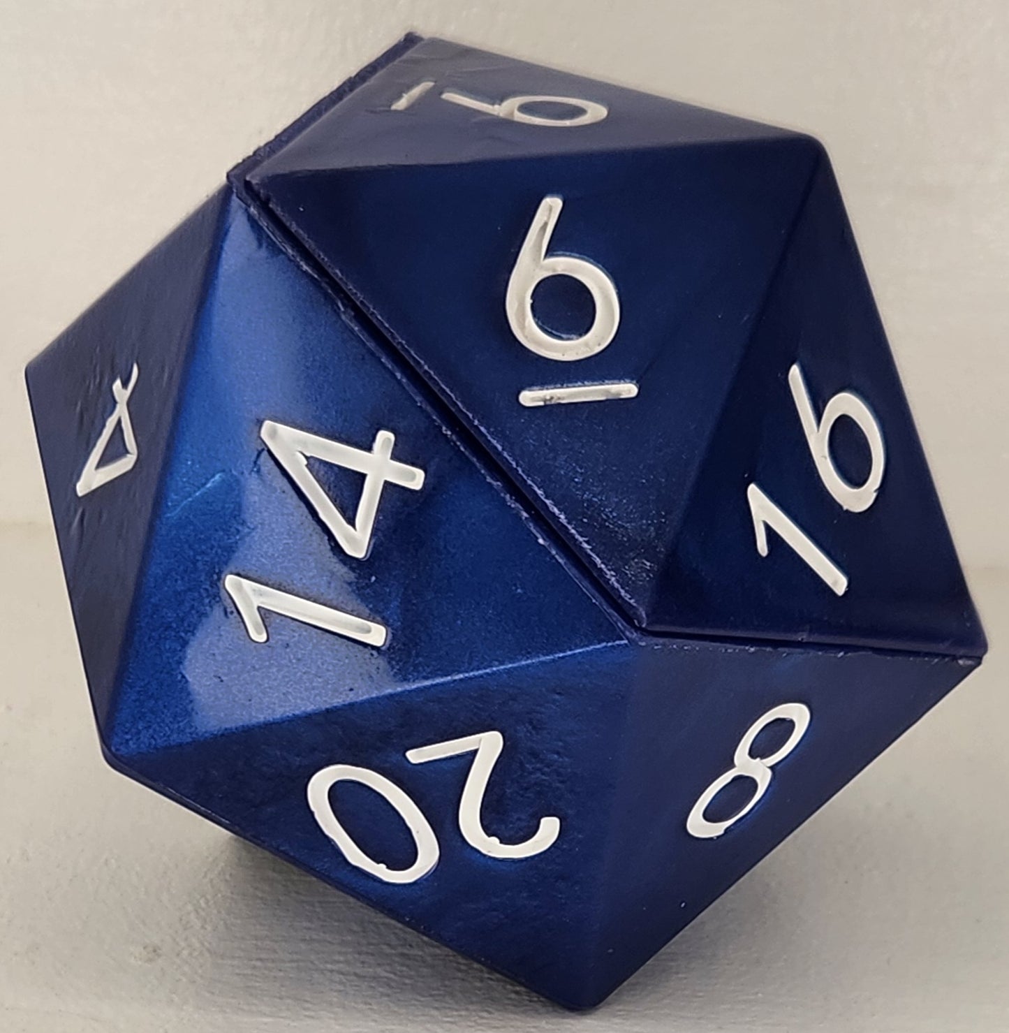 d20 Royal Blue Dice Box