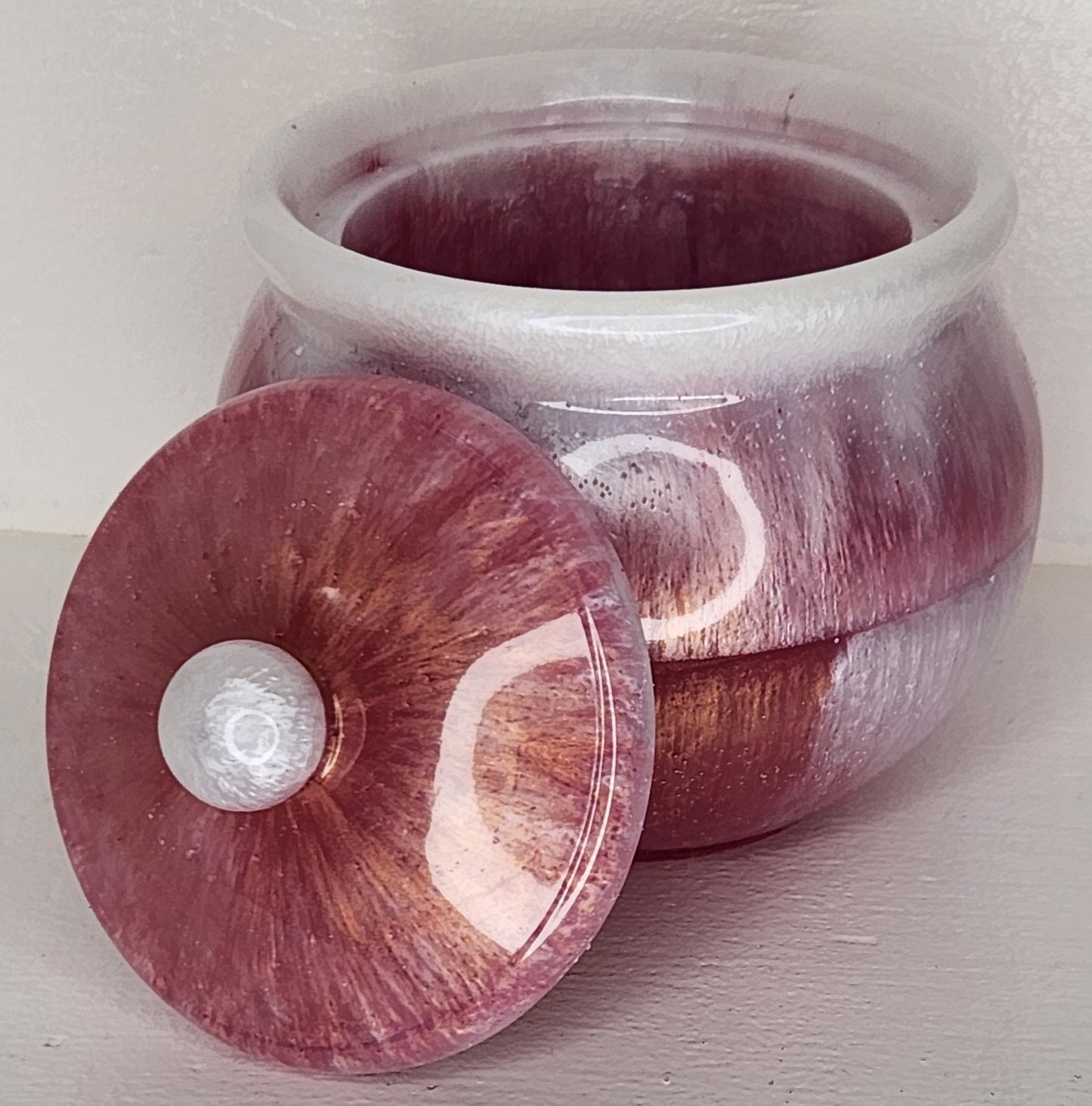 Large Trinket Jar (Rosegold/Gold)