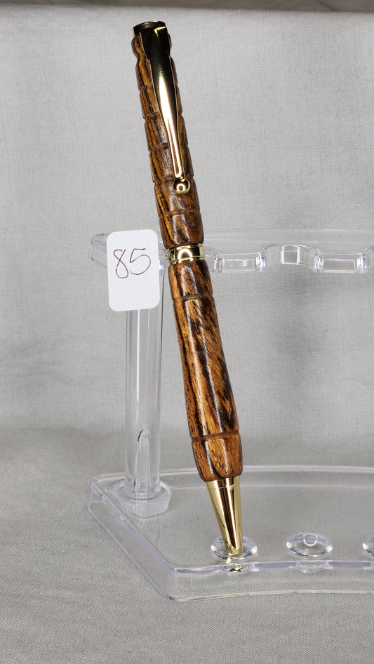 #85 Bocote Grain with Economy Gold