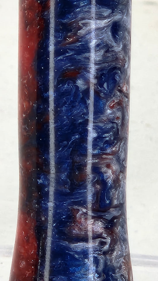 Red, White and Blue Resin Pen