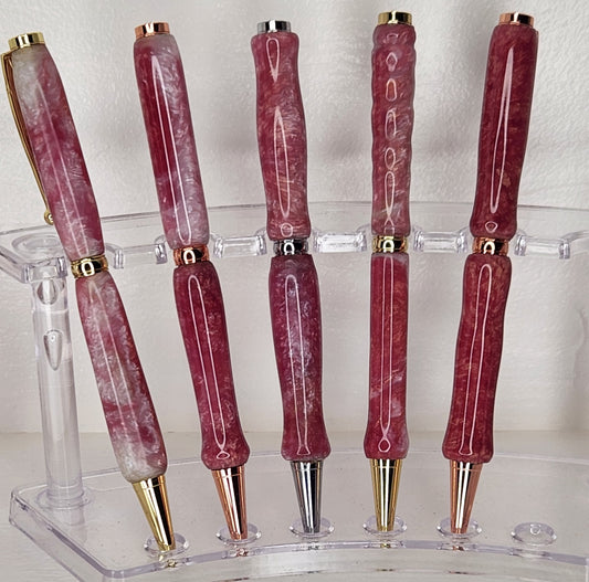 Rosegold Resin Pens