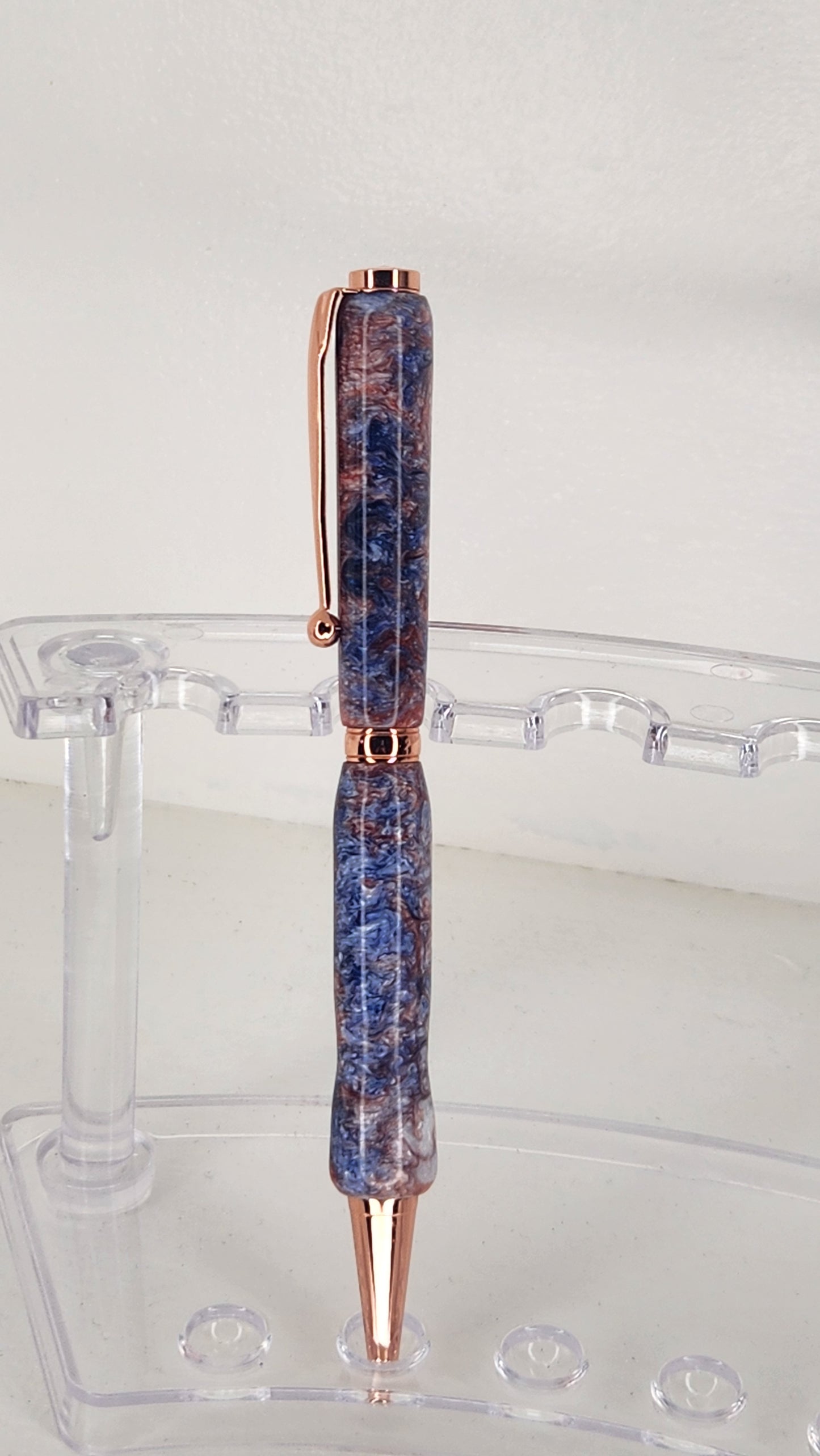 Red, White and Blue Resin Pen