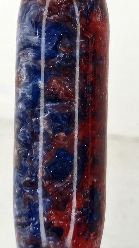 Red, White and Blue Resin Pen