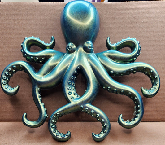 Green/Gold Octopus