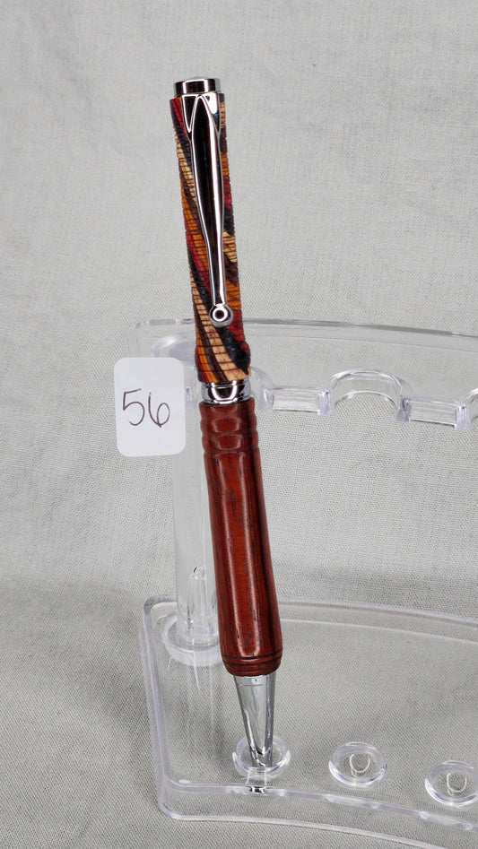 #56 Festival Color Grain with Chrome Finish