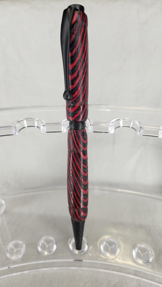 Chipped Tip Night Fire with Black Enamel Finish