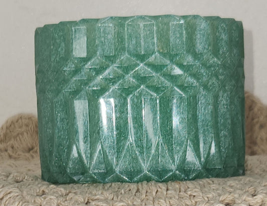 Teal Resin Bowl