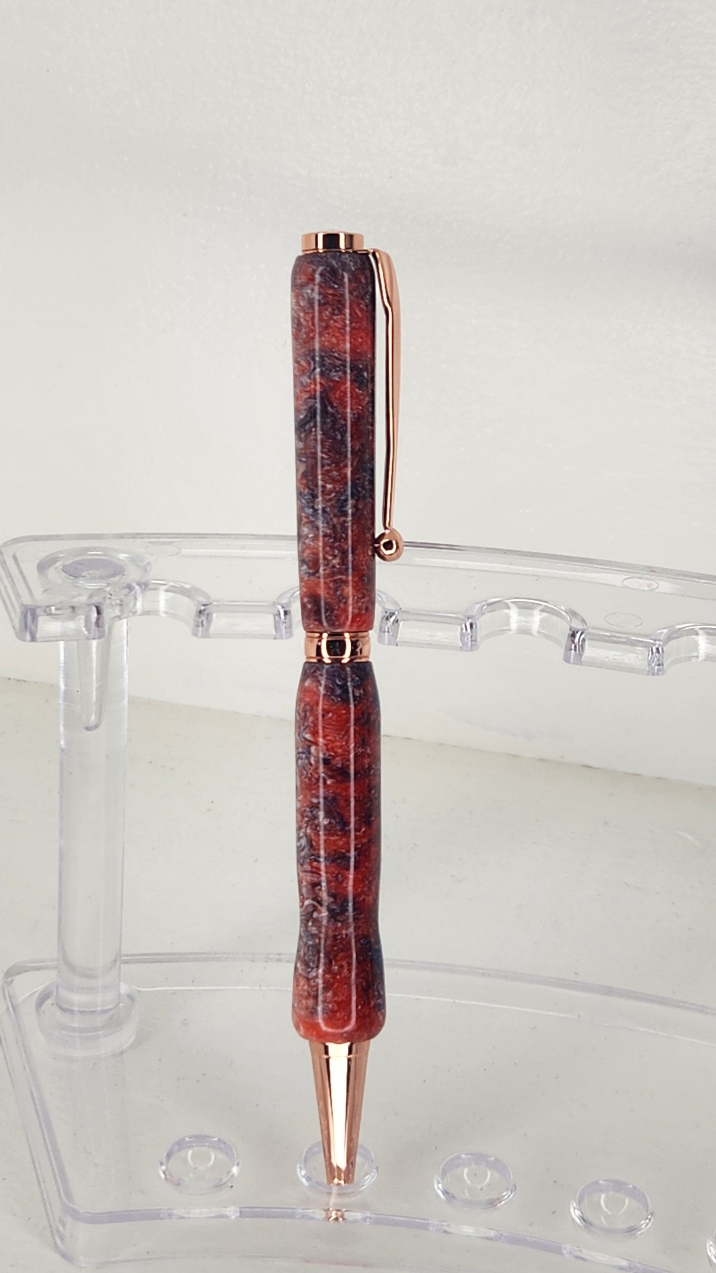 Red, White and Blue Resin Pen