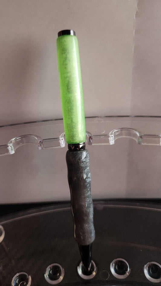 Green NOT Legally called Lightsaber Pen with Gunmetal Hardware
