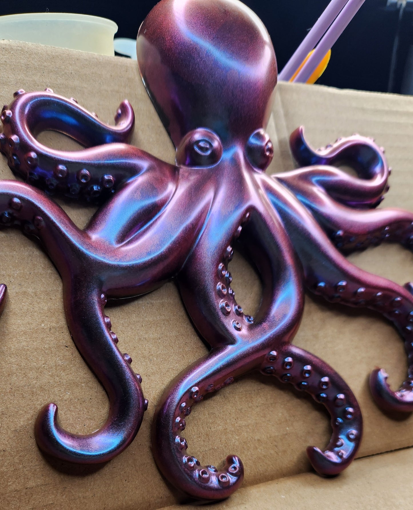 Red/Blue Octopus