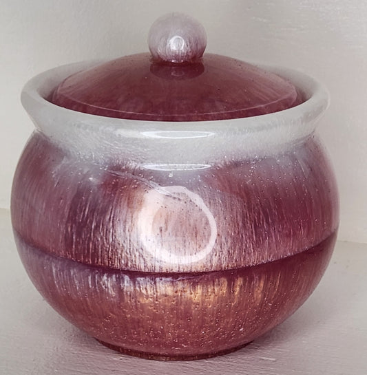 Large Trinket Jar (Rosegold/Gold)