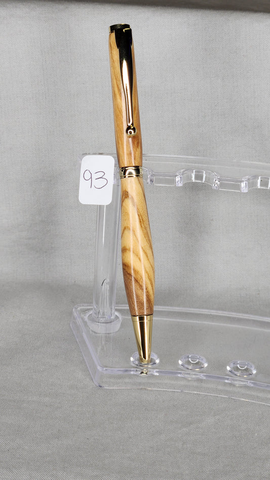 Olivewood with Economy Gold Finish